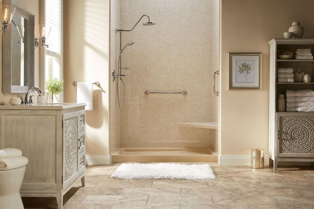 Tub-to-Shower Conversion