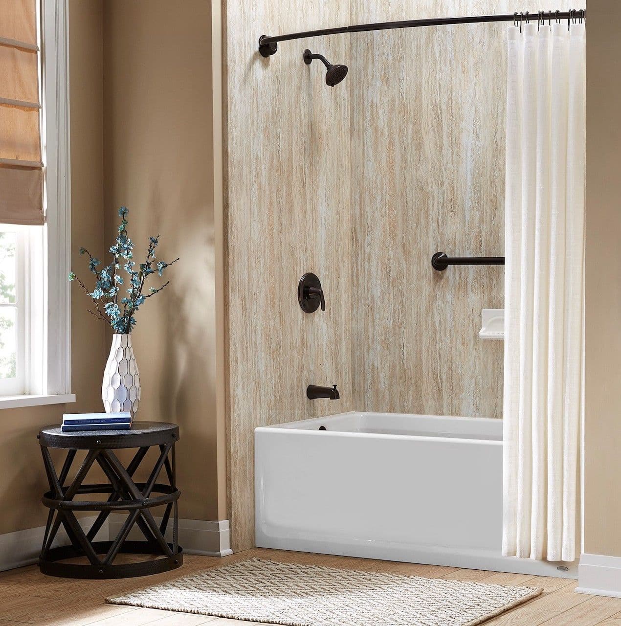 Shower-To-Tub Conversion